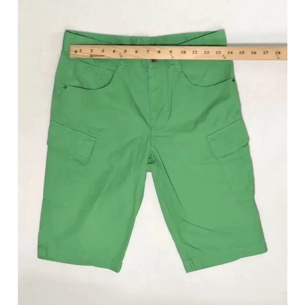 Benetton Kids Green Cargo Shorts Size 2XL 11-12